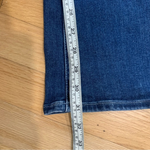 PAIGE High Rise Laurel Canton Jacques Bootcut Denim Jeans Medium Wash Sz 28 - Picture 13 of 15